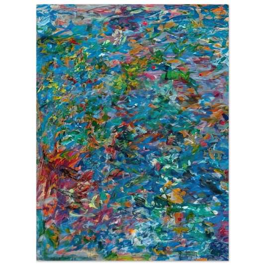 Milton Resnick - UNTITLED 1963  75x100 cm / 30x40inches Fine Art Poster