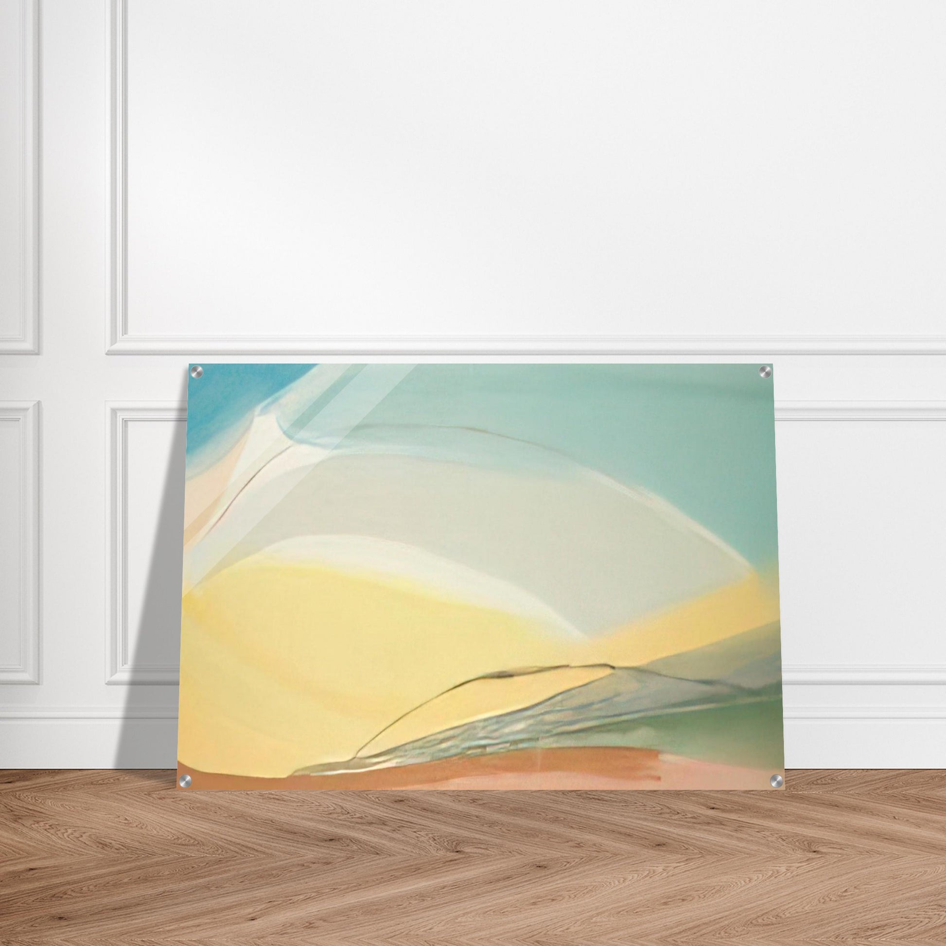 Untitled - 1976 - Larry Zox Acrylic Print - 70x100 cm / 28x40″ inches | Larry Zox Wall Art | Larry Zox Prints