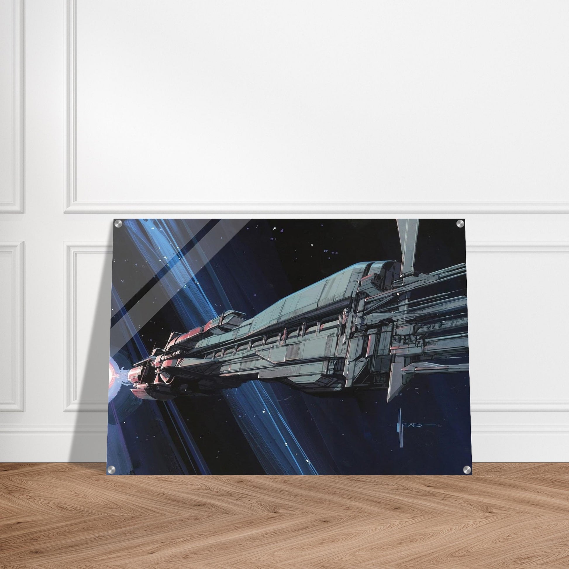 Syd Mead - Syd Mead Acrylic Print - 70x100 cm / 28x40″ inches