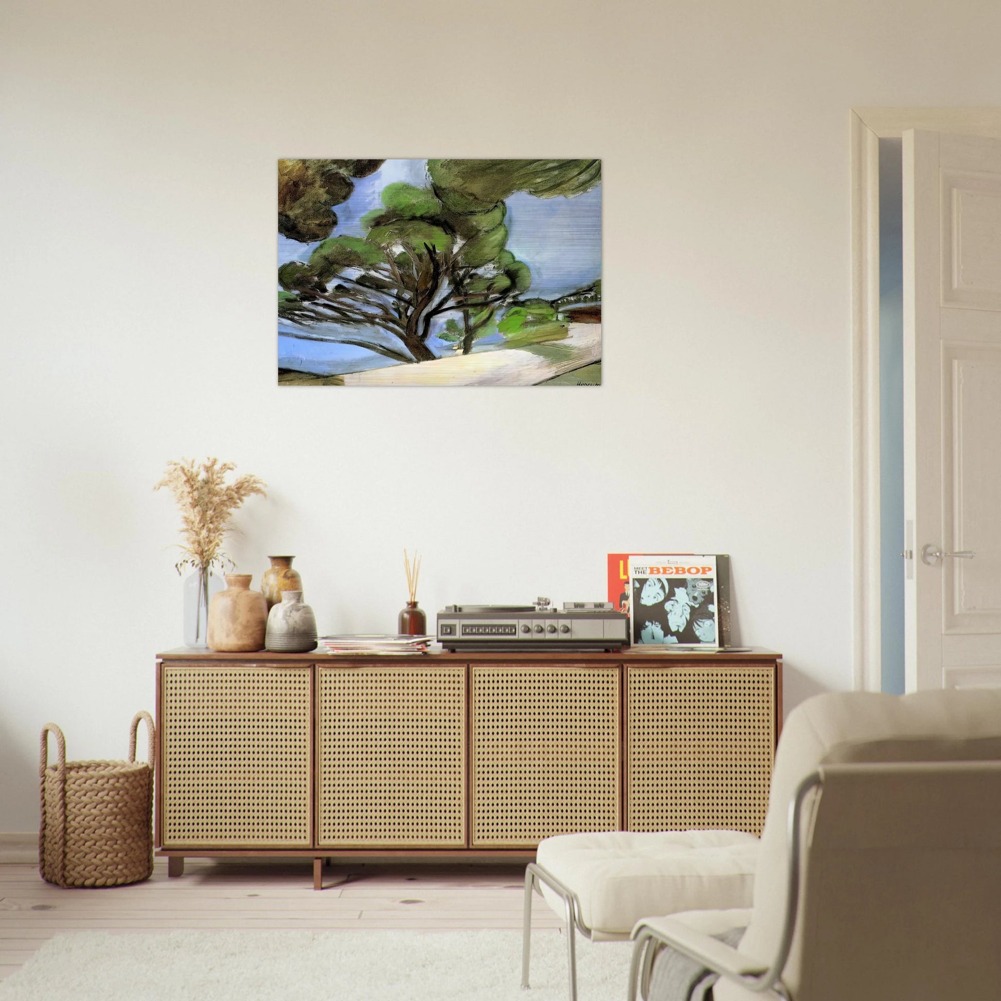 THE LARGE PINE 1926 - Henri Matisse Brushed Aluminum Print - 70x100 cm / 28x40 inches | Henri Matisse Aluminum Print | Henri Matisse Prints