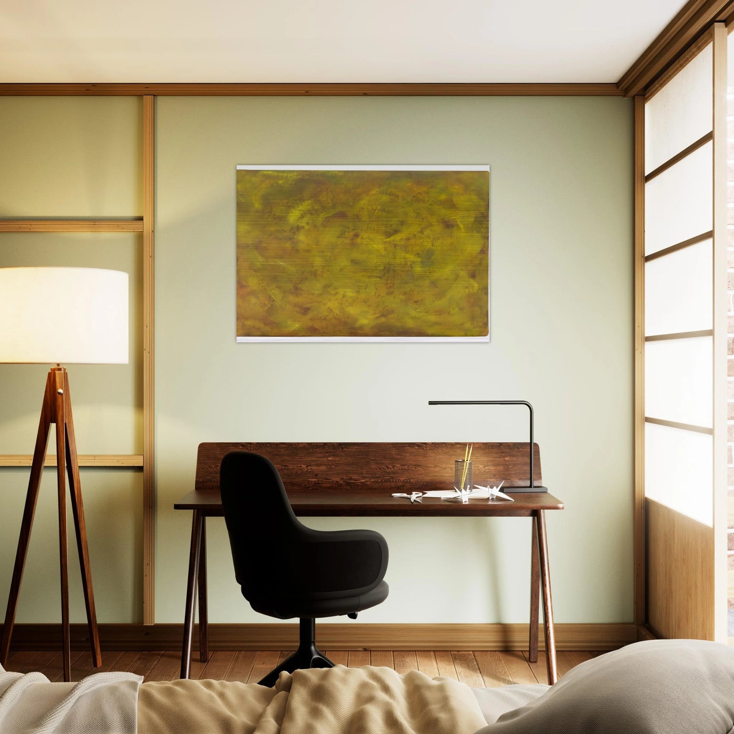 FARBRAUMK RPER 1982 - Gotthard Graubner Brushed Aluminum Print - 70x100 cm / 28x40 inches | Gotthard Graubner Aluminum Print | Gotthard Graubner Prints