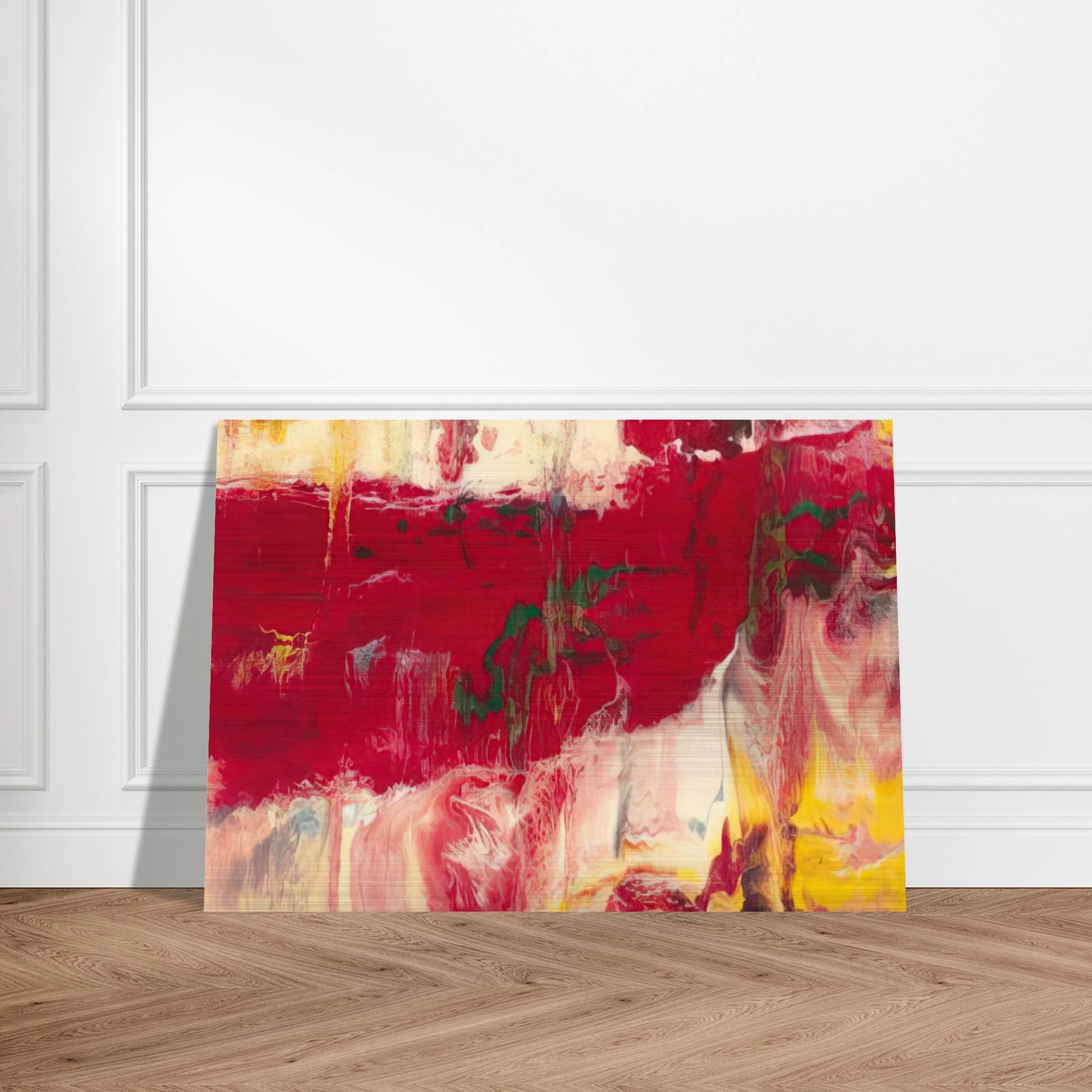 ICE - Gerhard Richter Brushed Aluminum Print - 70x100 cm / 28x40 inches | Gerhard Richter Aluminum Print | Gerhard Richter Prints