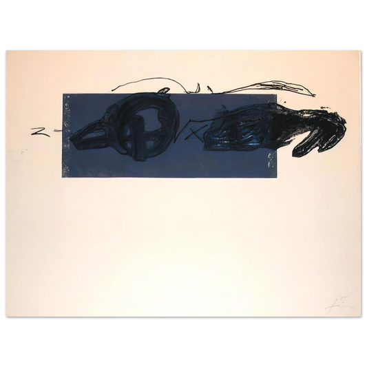 Antoni Tapies - Z 1981  75x100 cm / 30x40inches Fine Art Poster