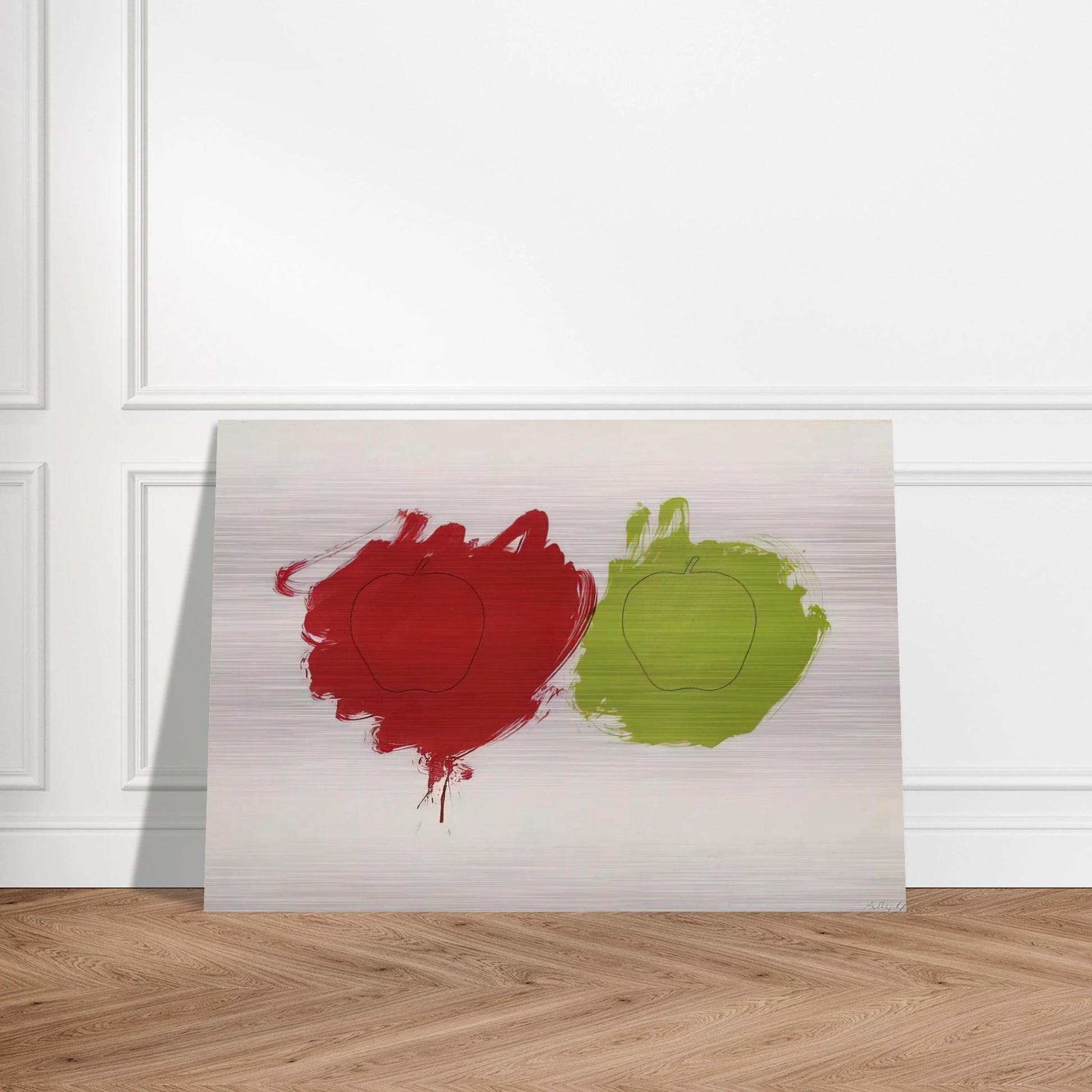 Cut - 1964 - Billy Apple Brushed Aluminum Print - 70x100 cm / 28x40 inches | Billy Apple Aluminum Print | Billy Apple Prints