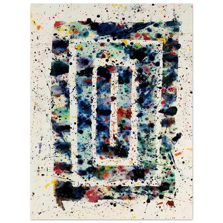 Sam Francis - Untitled  SF75-102   75x100 cm / 30x40inches Fine Art Poster