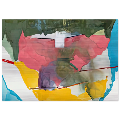 Off White Square, 1973- - Helen Frankenthaler Brushed Aluminum Print - 70x100 cm / 28x40 inches | Helen Frankenthaler Aluminum Print | Helen Frankenthaler Prints