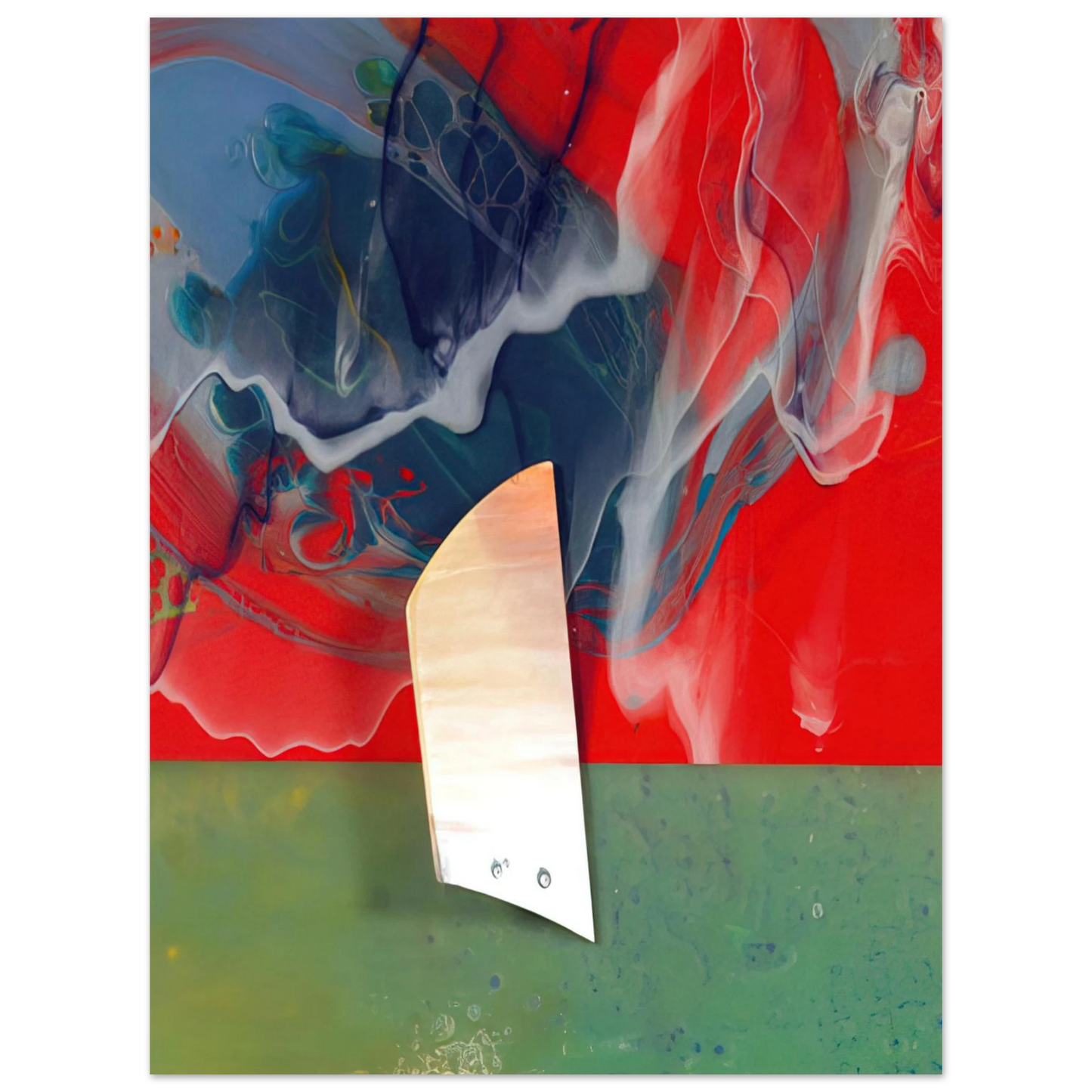 Sam Gilliam - Plow  75x100 cm / 30x40inches Fine Art Poster