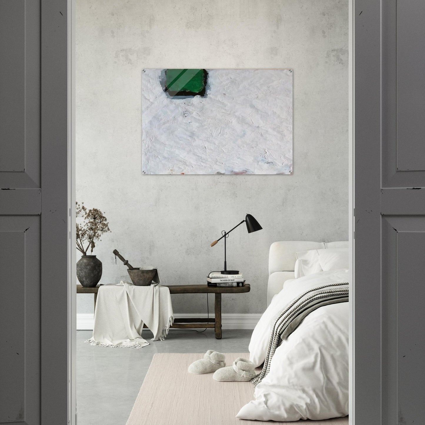 Untitled - 1959 - Robert Ryman Acrylic Print - 70x100 cm / 28x40″ inches