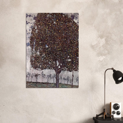APPLE TREE II - Gustav Klimt Brushed Aluminum Print - 70x100 cm / 28x40 inches | Gustav Klimt Aluminum Print | Gustav Klimt Prints