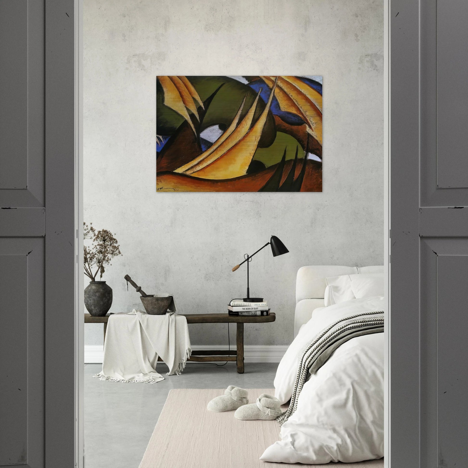 Sails - 1912 - Arthur Dove Brushed Aluminum Print - 70x100 cm / 28x40 inches | Arthur Dove Aluminum Print | Arthur Dove Prints