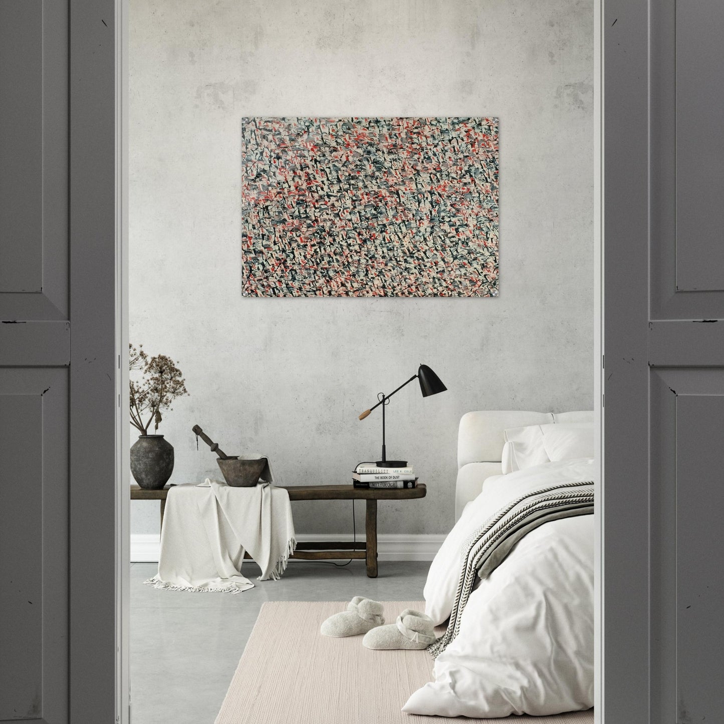 Natashkouan - Marcel Barbeau Acrylic Print - 70x100 cm / 28x40″ inches