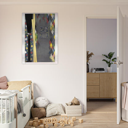 BUSHBABY 2004 - Jasper Johns Brushed Aluminum Print - 70x100 cm / 28x40 inches | Jasper Johns Aluminum Print | Jasper Johns Prints