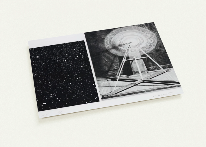 CONCENTRIC BEARINGS A 1984 By Vija Celmins Pack of 10 Post Cards | Vija Celmins Post Cards | A6 (10.5 x 14.8 cm) - 4.1 x 5.8 inches