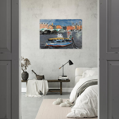 PORT DE MARSEILLE 1917 - Henri Matisse Acrylic Print - 70x100 cm / 28x40″ inches