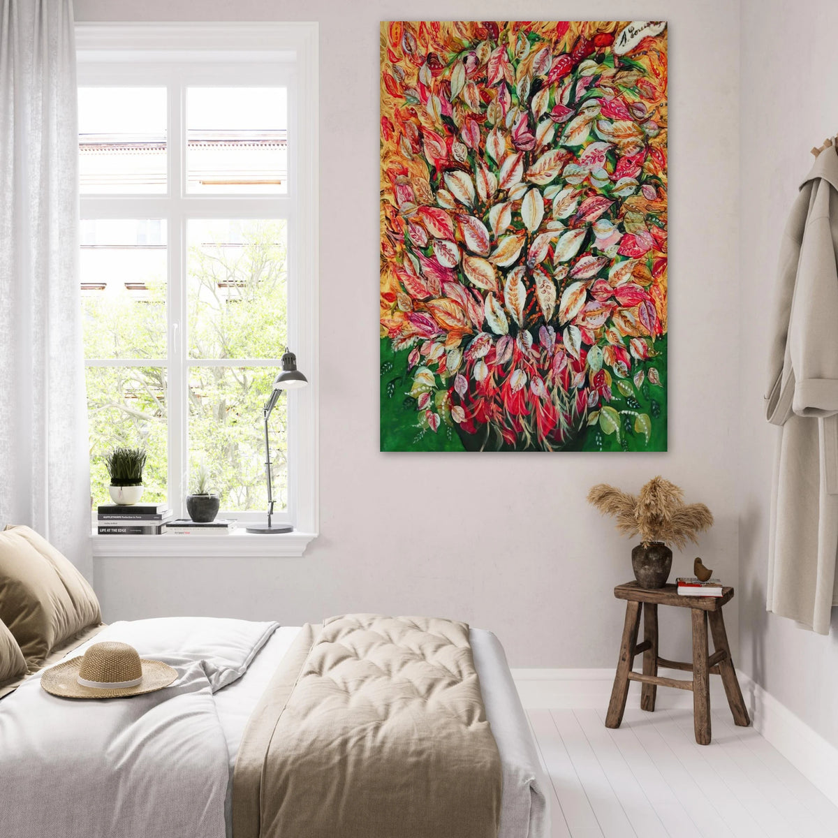 Feuilles - 1928 - Seraphine Louis Art Prints - 100x150 cm / 40x60″ inches | Seraphine Louis Poster | Seraphine Louis Prints