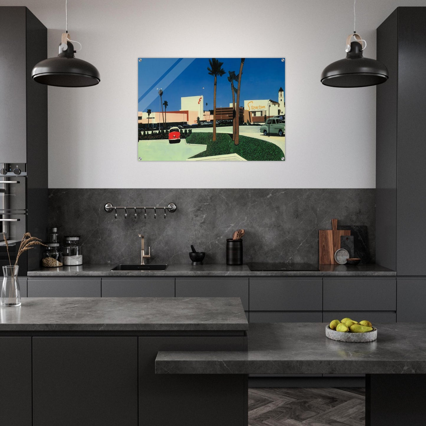 In the beginning Stonestown - Hiroshi Nagai Acrylic Print - 70x100 cm / 28x40″ inches