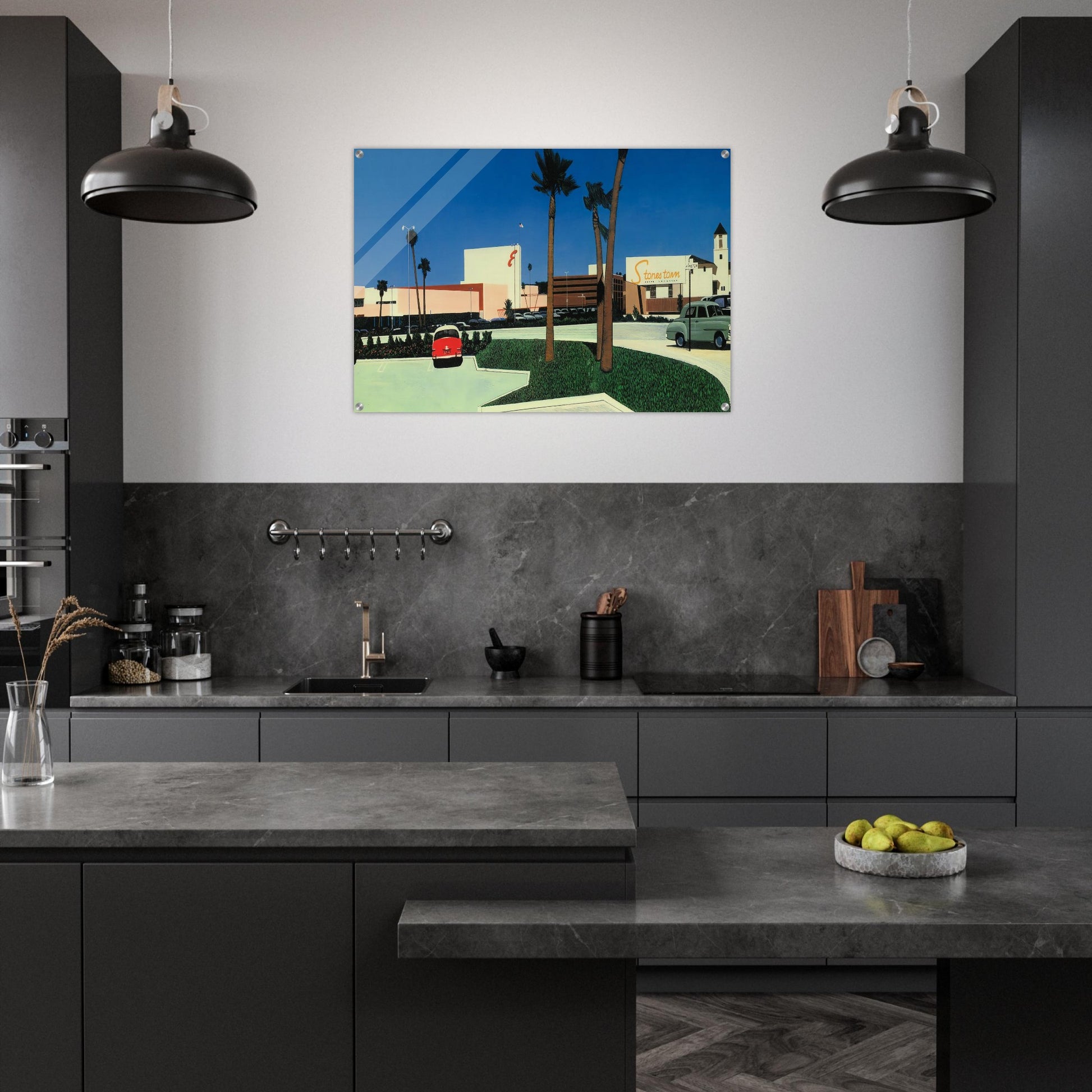 In the beginning Stonestown - Hiroshi Nagai Acrylic Print - 70x100 cm / 28x40″ inches