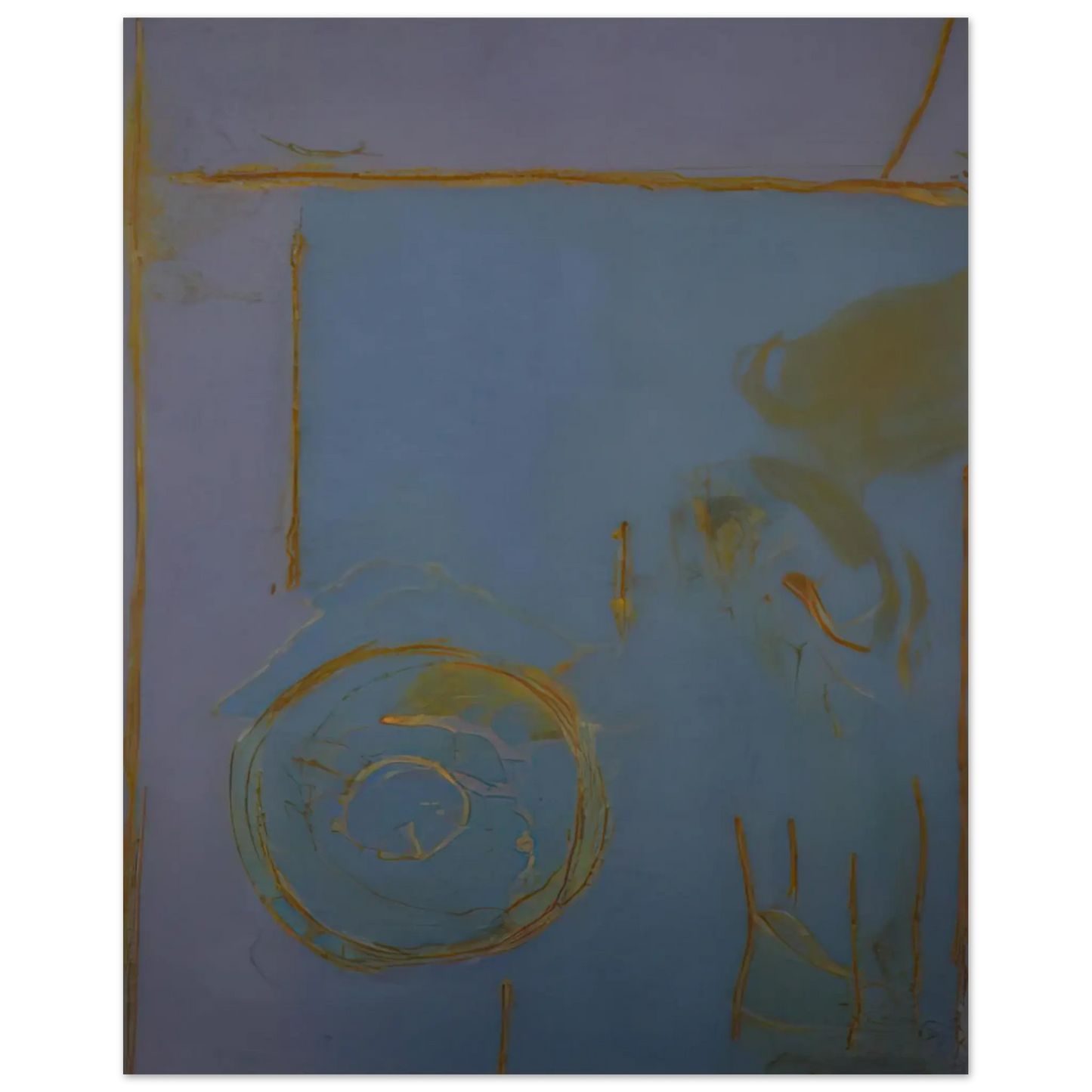Helen Frankenthaler - Guadalupe - 1989 Wall art - 15x20 cm / 6x8 Inches - Premium Wooden Framed Poster With Fine Art Paper - Black frame