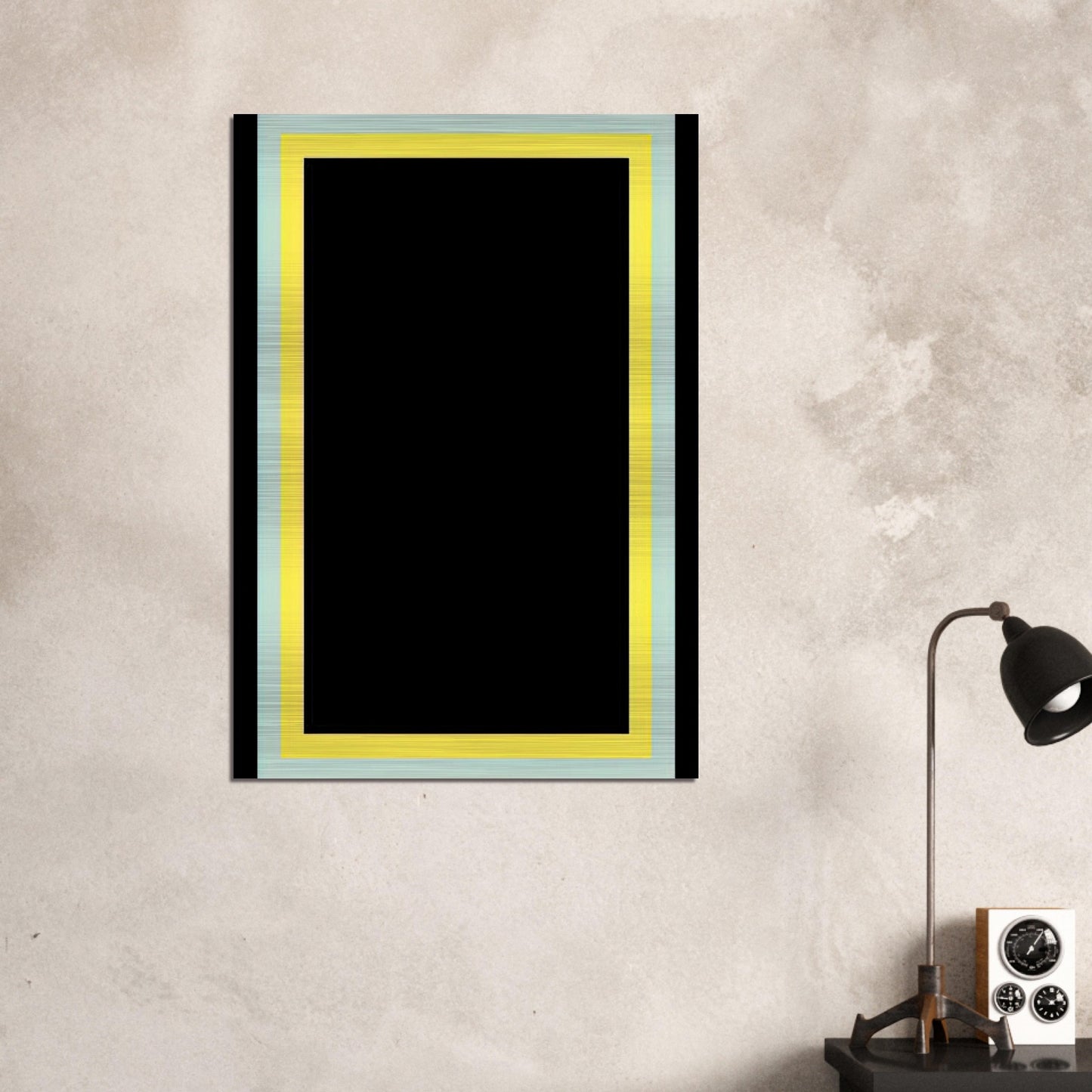 Series Painting 8 - 1966 - Ronnie Landfield Brushed Aluminum Print - 70x100 cm / 28x40 inches | Ronnie Landfield Aluminum Print | Ronnie Landfield Prints