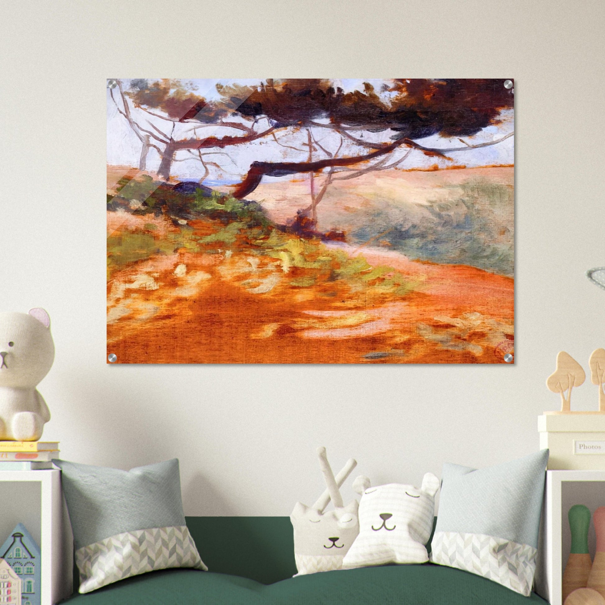 The Bay of Cavalieri - Henri-Edmond Cross Acrylic Print - 70x100 cm / 28x40″ inches