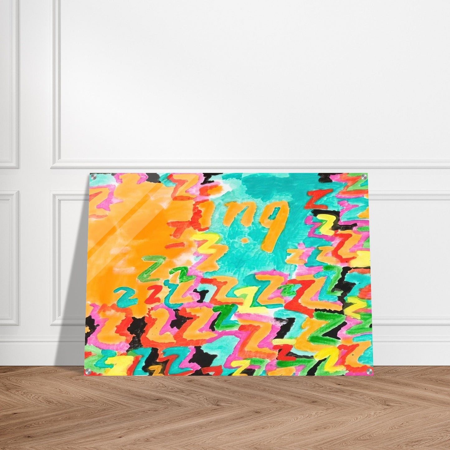 Untitled z-ing - 1984 - Paul Thek Acrylic Print - 70x100 cm / 28x40″ inches