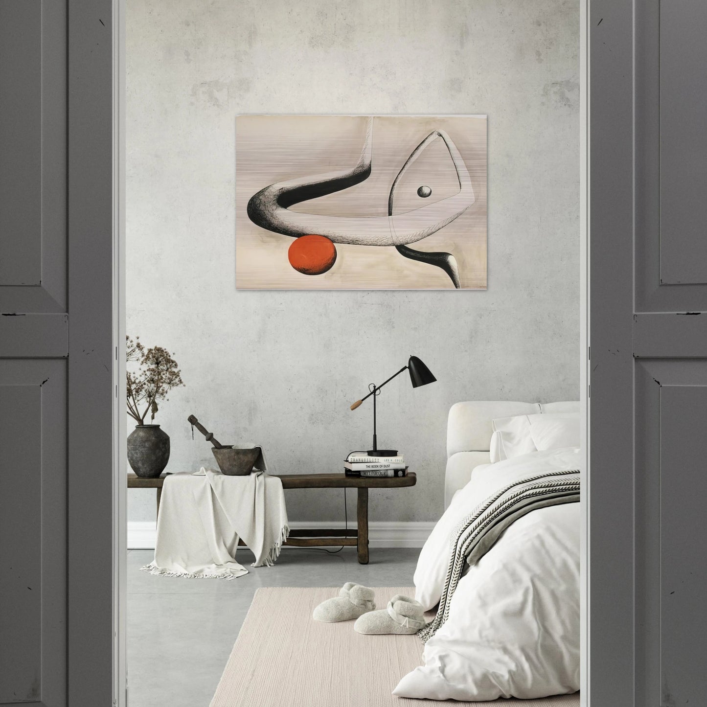 UNTITLED 1932 0 - Alexander Calder Brushed Aluminum Print - 70x100 cm / 28x40 inches | Alexander Calder Aluminum Print | Alexander Calder Prints