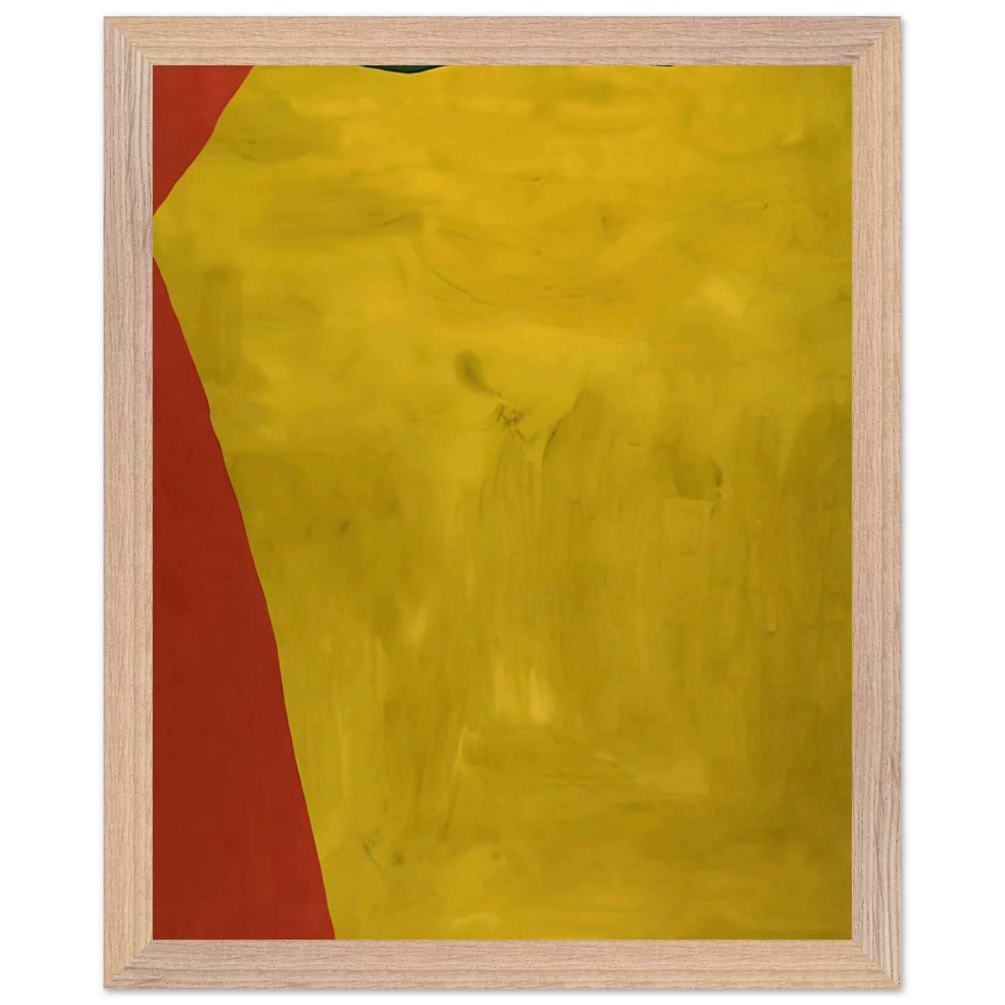 Helen Frankenthaler - Blessing of the Fleet - 1969 Wall art - 50x70 cm / 20x28 inches - Premium Wooden Framed Poster With Fine Art Paper-canvas - Wood frame