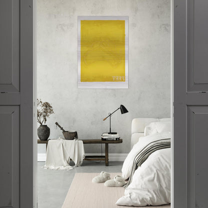 FEET 1974 - Jasper Johns Brushed Aluminum Print - 70x100 cm / 28x40 inches | Jasper Johns Aluminum Print | Jasper Johns Prints
