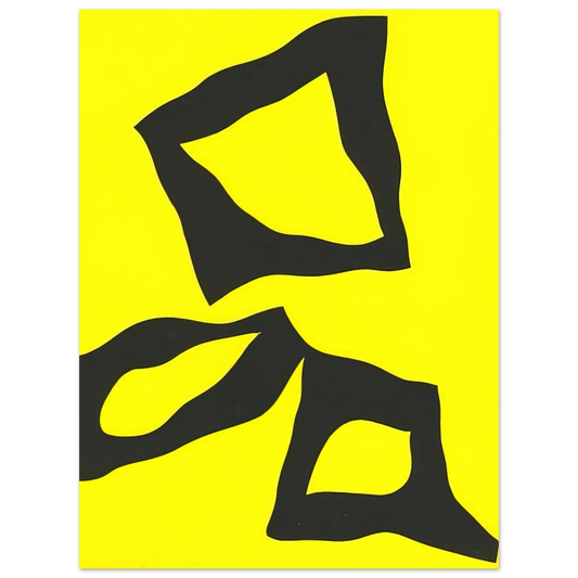 Jean Arp - Hasard  75x100 cm / 30x40inches Fine Art Poster