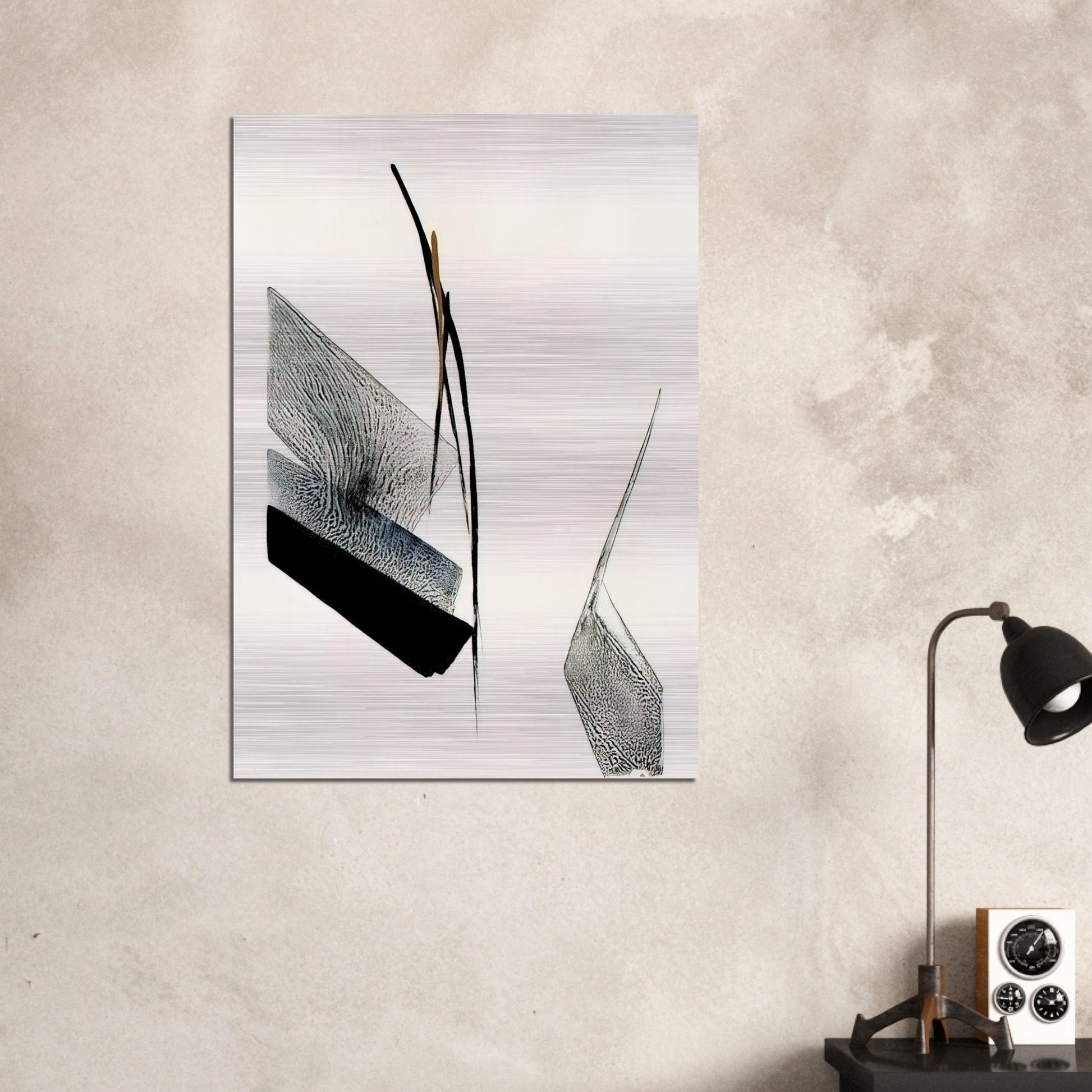 Rivage - Abstract Expressionism - Toko Shinoda Brushed Aluminum Print - 70x100 cm / 28x40 inches | Toko Shinoda Aluminum Print | Toko Shinoda Prints