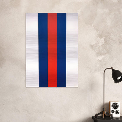Voice of Fire - Barnett Newman Brushed Aluminum Print - 70x100 cm / 28x40 inches | Barnett Newman Aluminum Print | Barnett Newman Prints