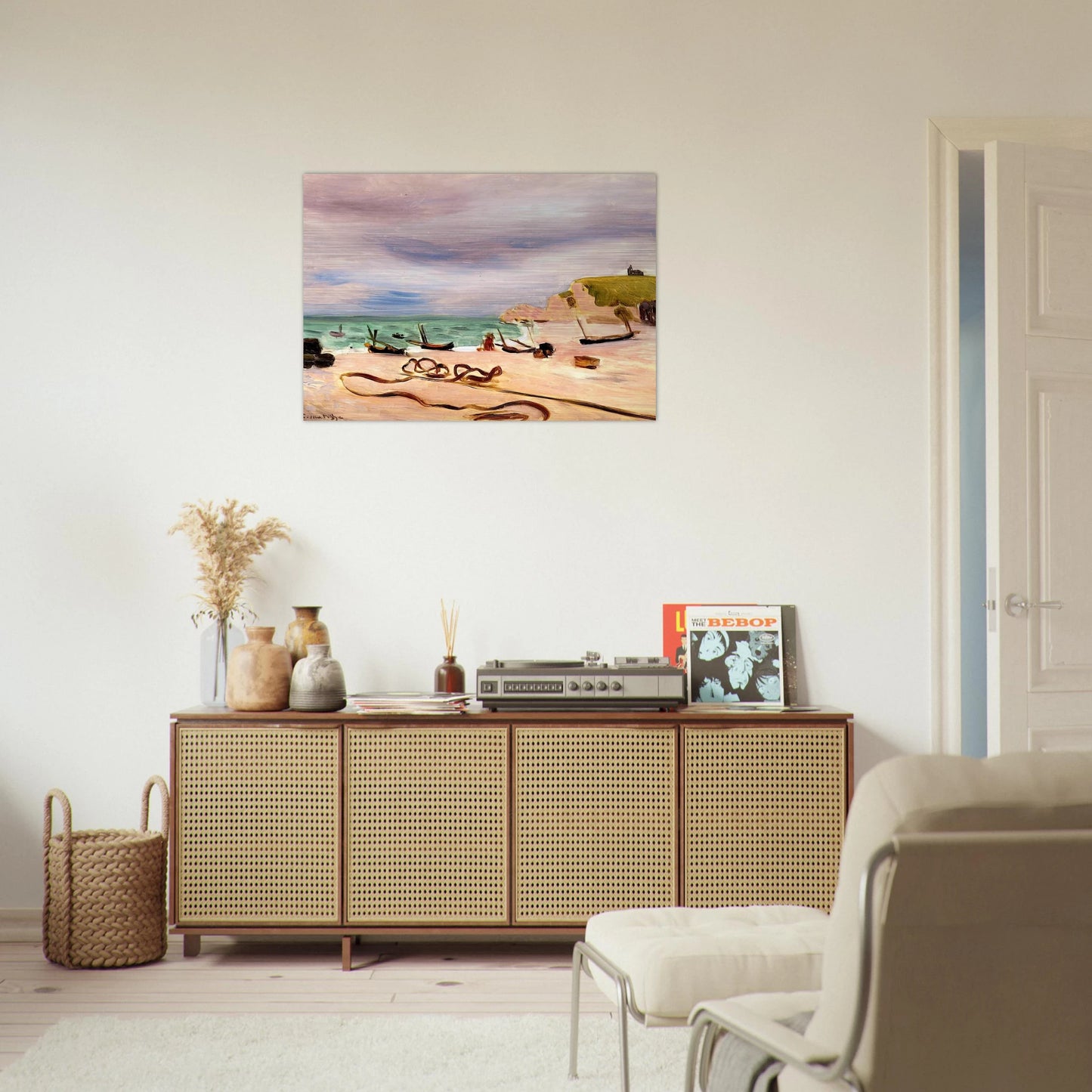ROPES ON THE BEACH AT ETRETAT 1920 - Henri Matisse Brushed Aluminum Print - 70x100 cm / 28x40 inches | Henri Matisse Aluminum Print | Henri Matisse Prints