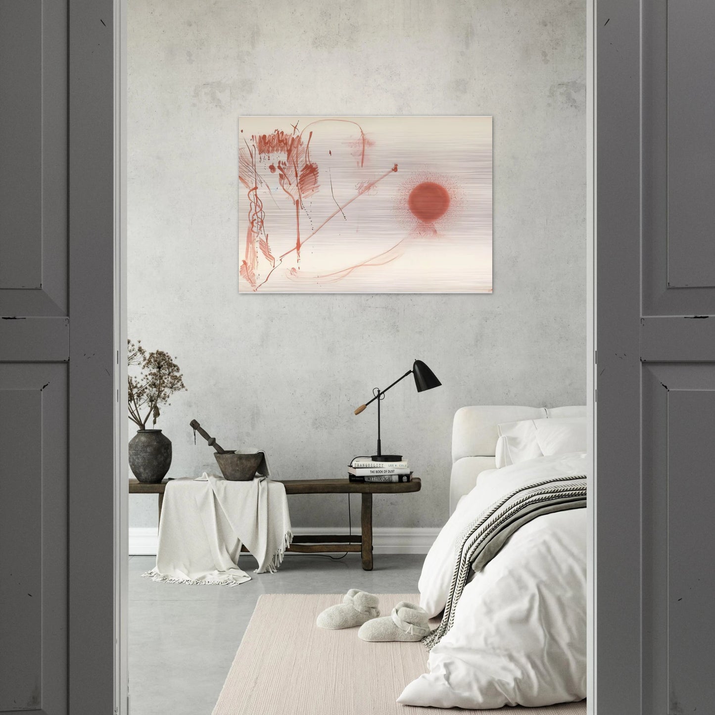 Towards a New Climate, 1957- - Helen Frankenthaler Brushed Aluminum Print - 70x100 cm / 28x40 inches | Helen Frankenthaler Aluminum Print | Helen Frankenthaler Prints