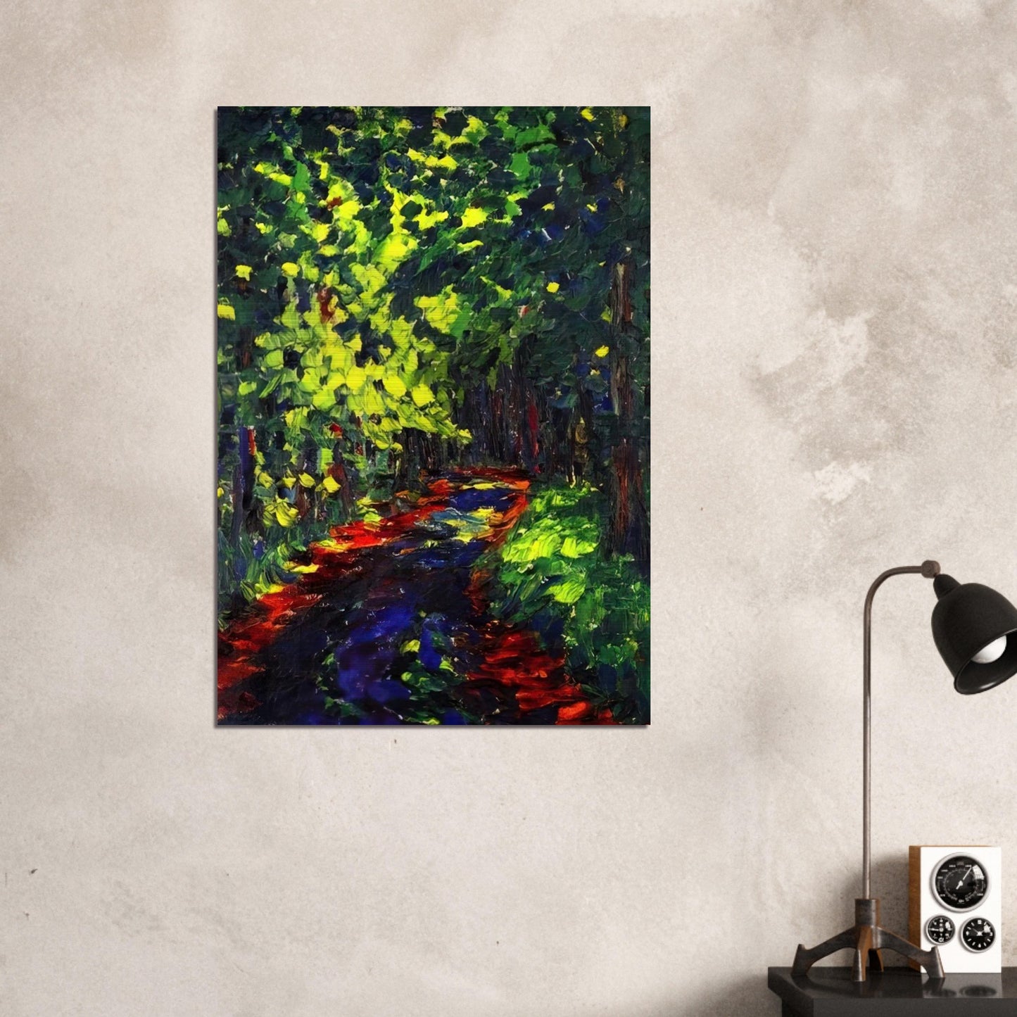 Forest Path - Emil Nolde Brushed Aluminum Print - 70x100 cm / 28x40 inches | Emil Nolde Aluminum Print | Emil Nolde Prints