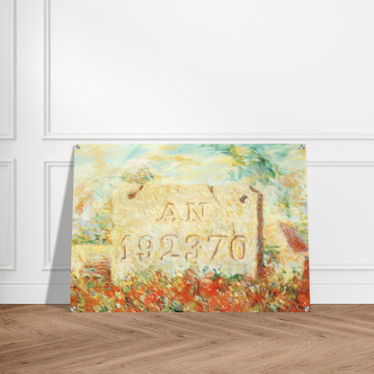 THE SMILE 1943 - Rene Magritte Acrylic Print - 70x100 cm / 28x40″ inches
