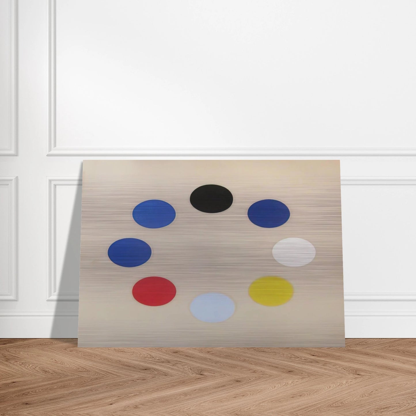 Untitled Black Star - 1965 - Thomas Downing Brushed Aluminum Print - 70x100 cm / 28x40 inches | Thomas Downing Aluminum Print | Thomas Downing Prints