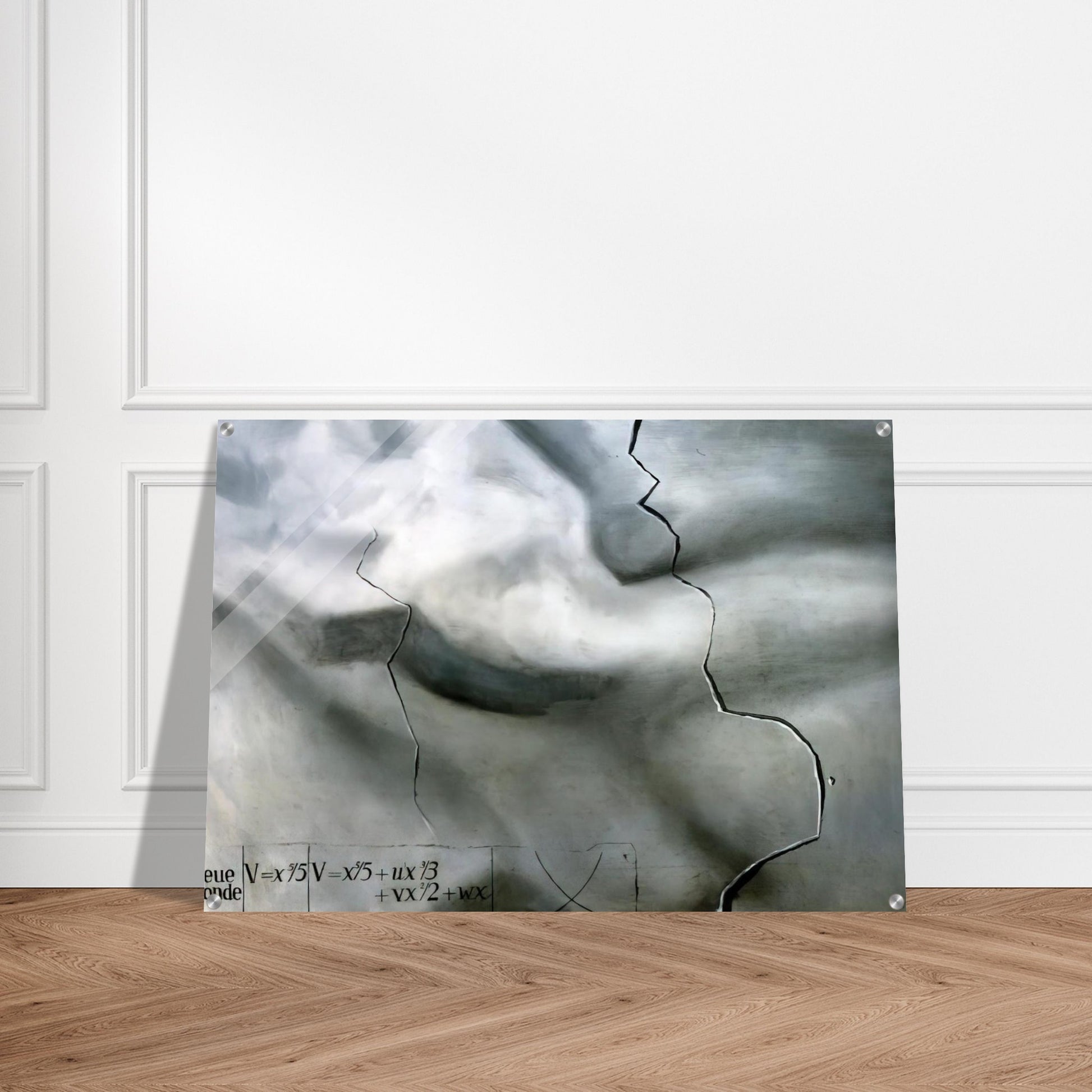 TOPOLOGICAL ABDUCTION OF EUROPE HOMAGE TO RENE THOM - Salvador Dali Acrylic Print - 70x100 cm / 28x40″ inches | Salvador Dali Wall Art | Salvador Dali Prints