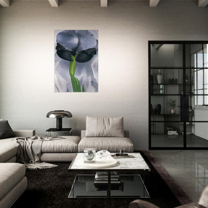 Iris 7 - Georgia O'Keeffe Brushed Aluminum Print - 70x100 cm / 28x40 inches | Georgia O'Keeffe Aluminum Print | Georgia O'Keeffe Prints