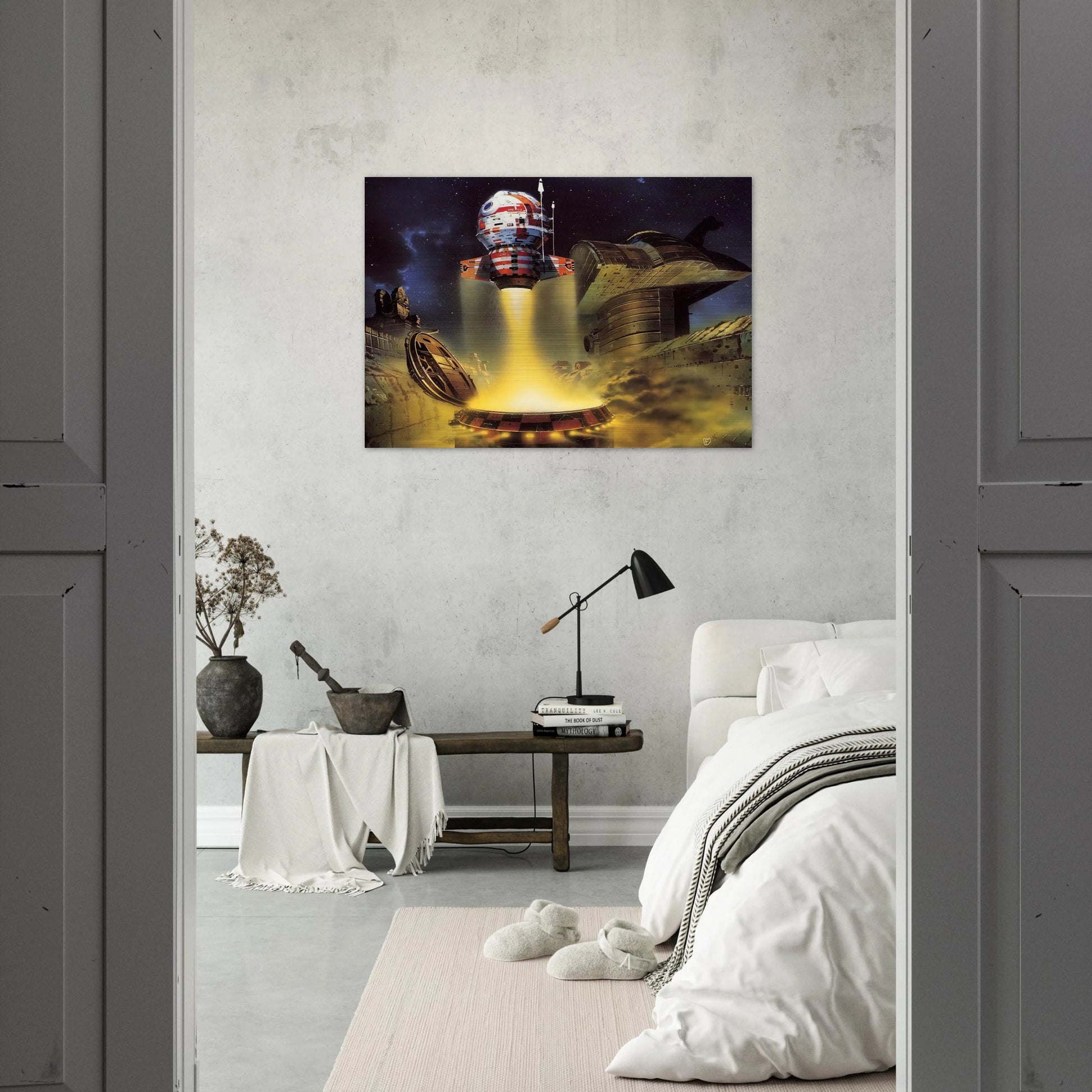 Chris Foss - Chris Foss Brushed Aluminum Print - 70x100 cm / 28x40 inches | Chris Foss Aluminum Print | Chris Foss Prints