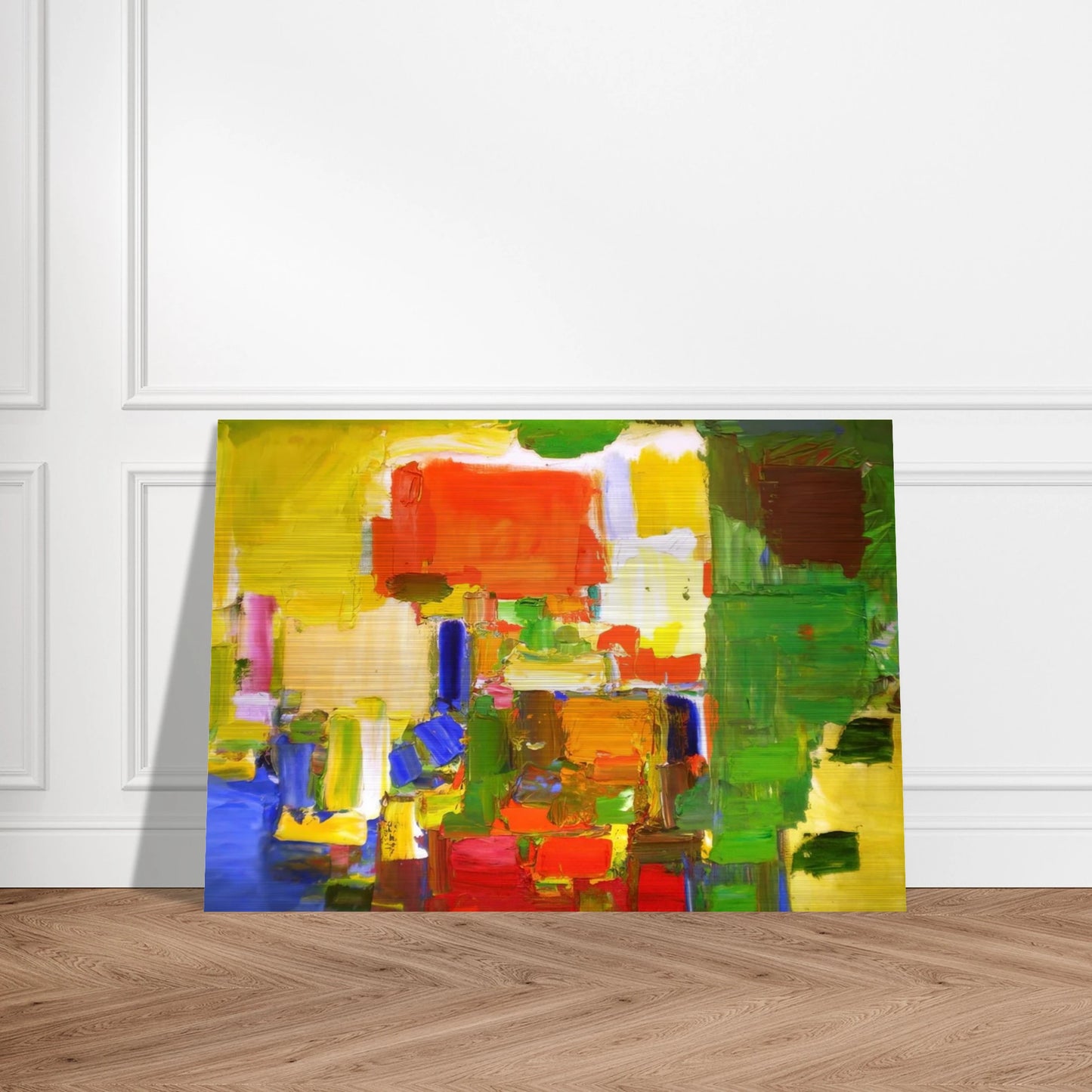 August Light - Hans Hofmann Brushed Aluminum Print - 70x100 cm / 28x40 inches | Hans Hofmann Aluminum Print | Hans Hofmann Prints
