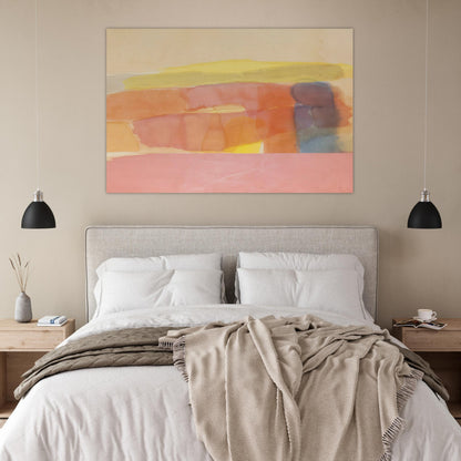First Path - 1978 - Ronnie Landfield Art Prints - 100x150 cm / 40x60″ inches | Ronnie Landfield Poster | Ronnie Landfield Prints