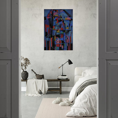 Angelus domini nuntiavit mariæ - 1947 - Alfred Manessier Brushed Aluminum Print - 70x100 cm / 28x40 inches | Alfred Manessier Aluminum Print | Alfred Manessier Prints