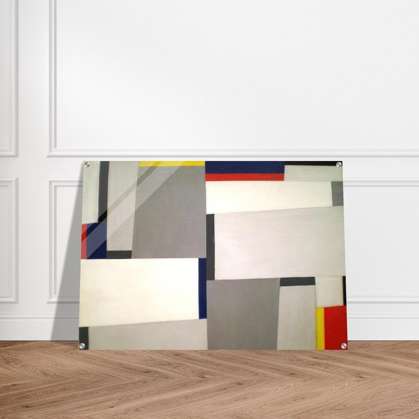 Relational Painting #73 - 1954 - Fritz Glarner Acrylic Print - 70x100 cm / 28x40″ inches