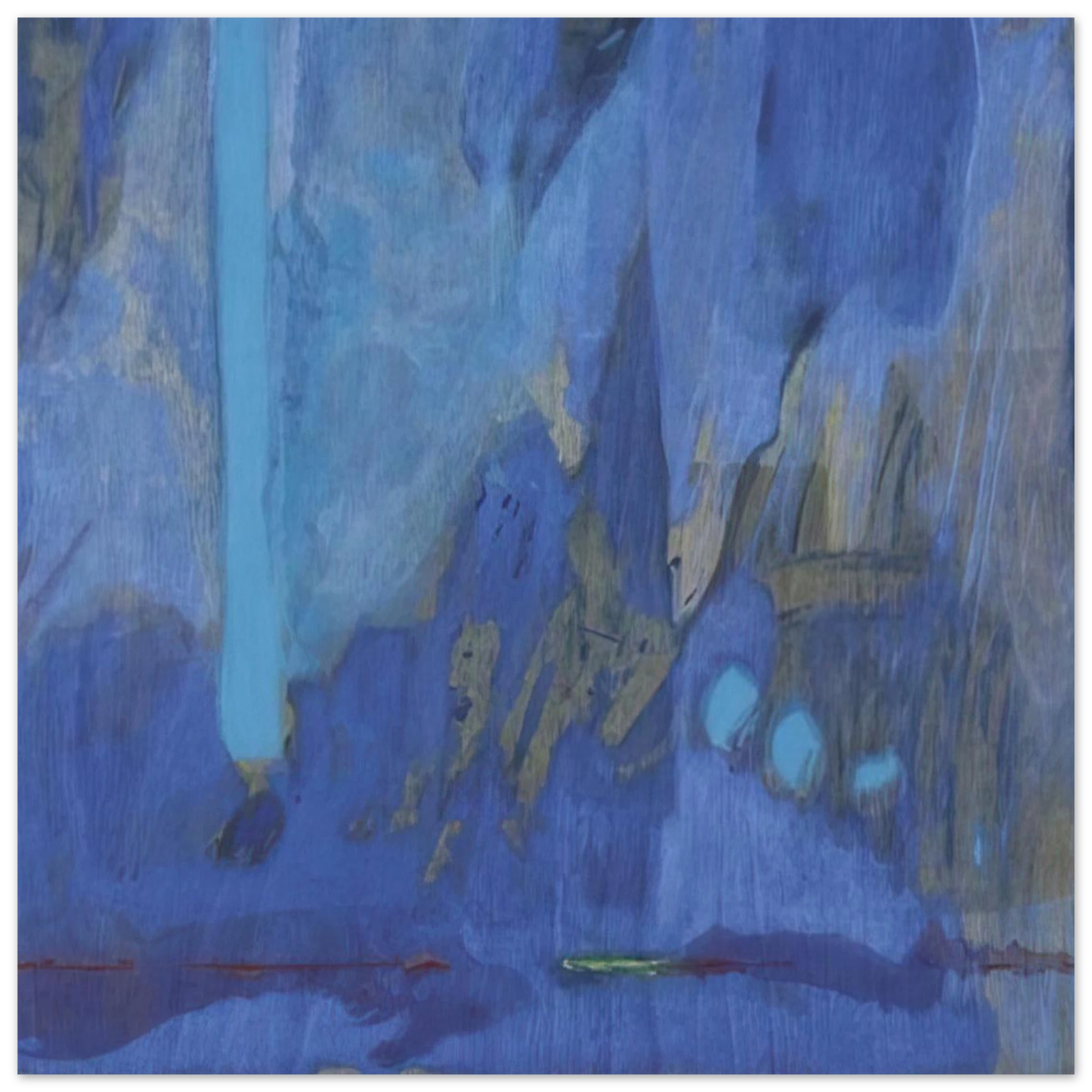 Helen Frankenthaler - Tales of Genji III - 1998 Wall art - 40x50 cm / 16x20 inches - Fine Art Poster-canvas - -