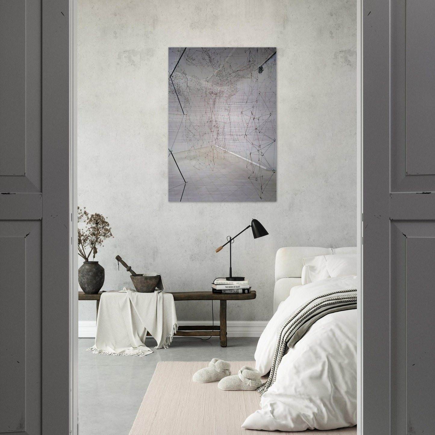 Recticulárea - Minimalism - Gego Brushed Aluminum Print - 70x100 cm / 28x40 inches | Gego Aluminum Print | Gego Prints
