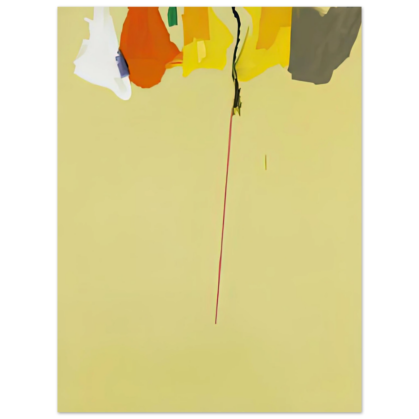 Helen Frankenthaler - Rapunzel, 1974- Wall Art - 21x29.7 cm / 8x12" - Fine Art Poster-canvas - -