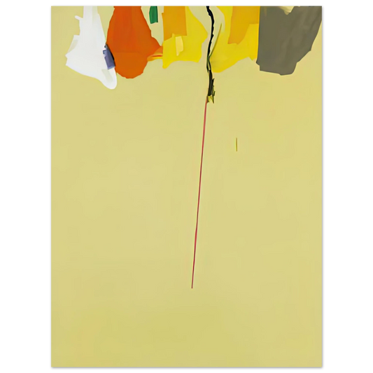 Helen Frankenthaler - Rapunzel, 1974- Wall Art - 21x29.7 cm / 8x12" - Fine Art Poster-canvas - -