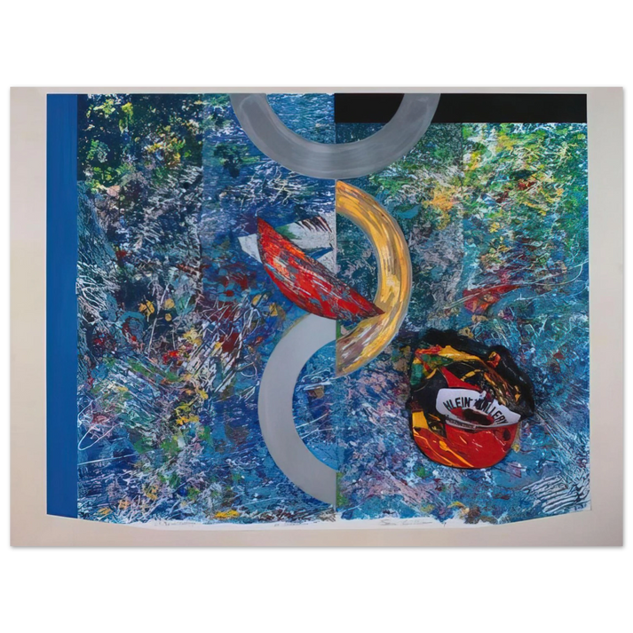Sam Gilliam - In Celebration  75x100 cm / 30x40inches Fine Art Poster