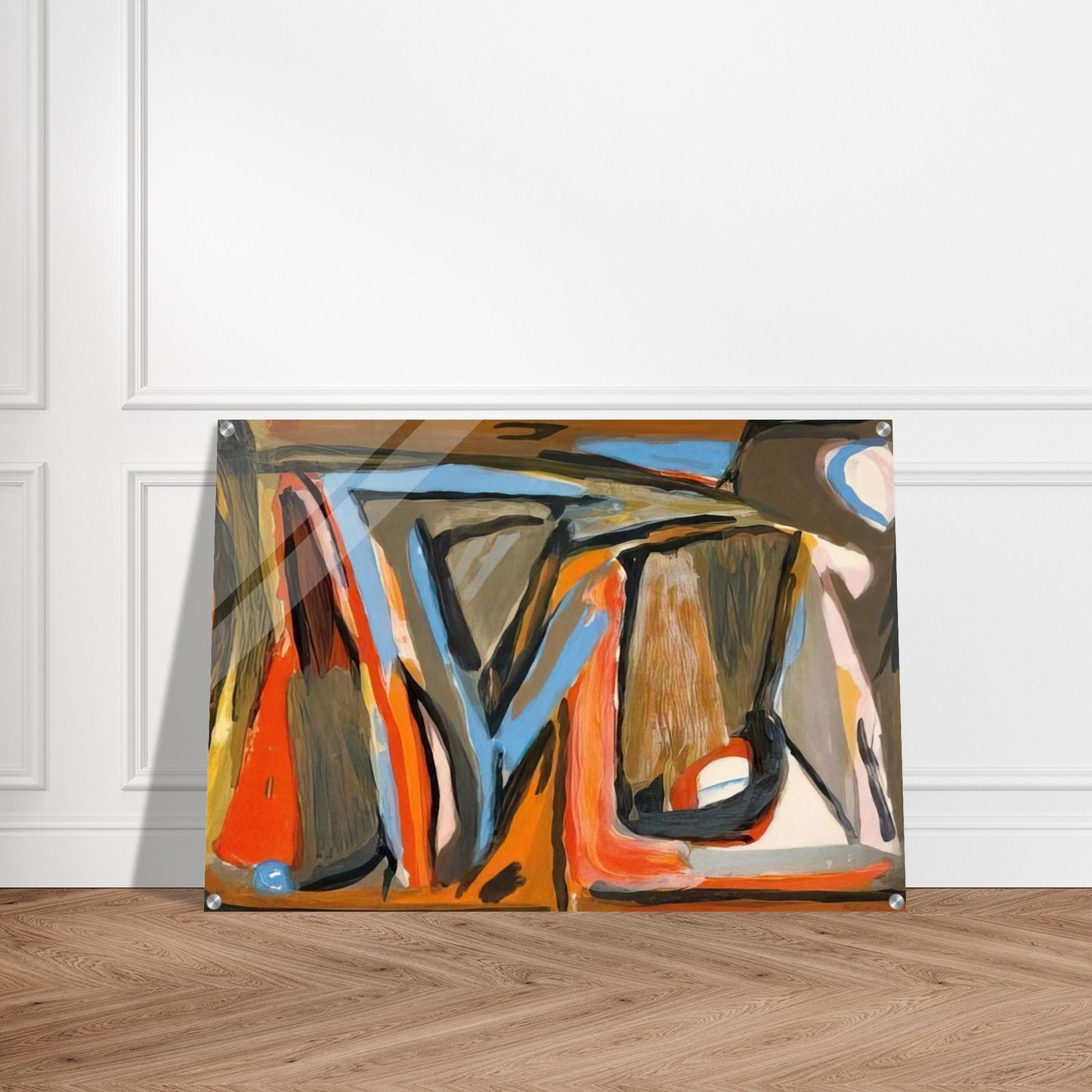 Le tout - 1978 - Bram van Velde Acrylic Print - 70x100 cm / 28x40″ inches