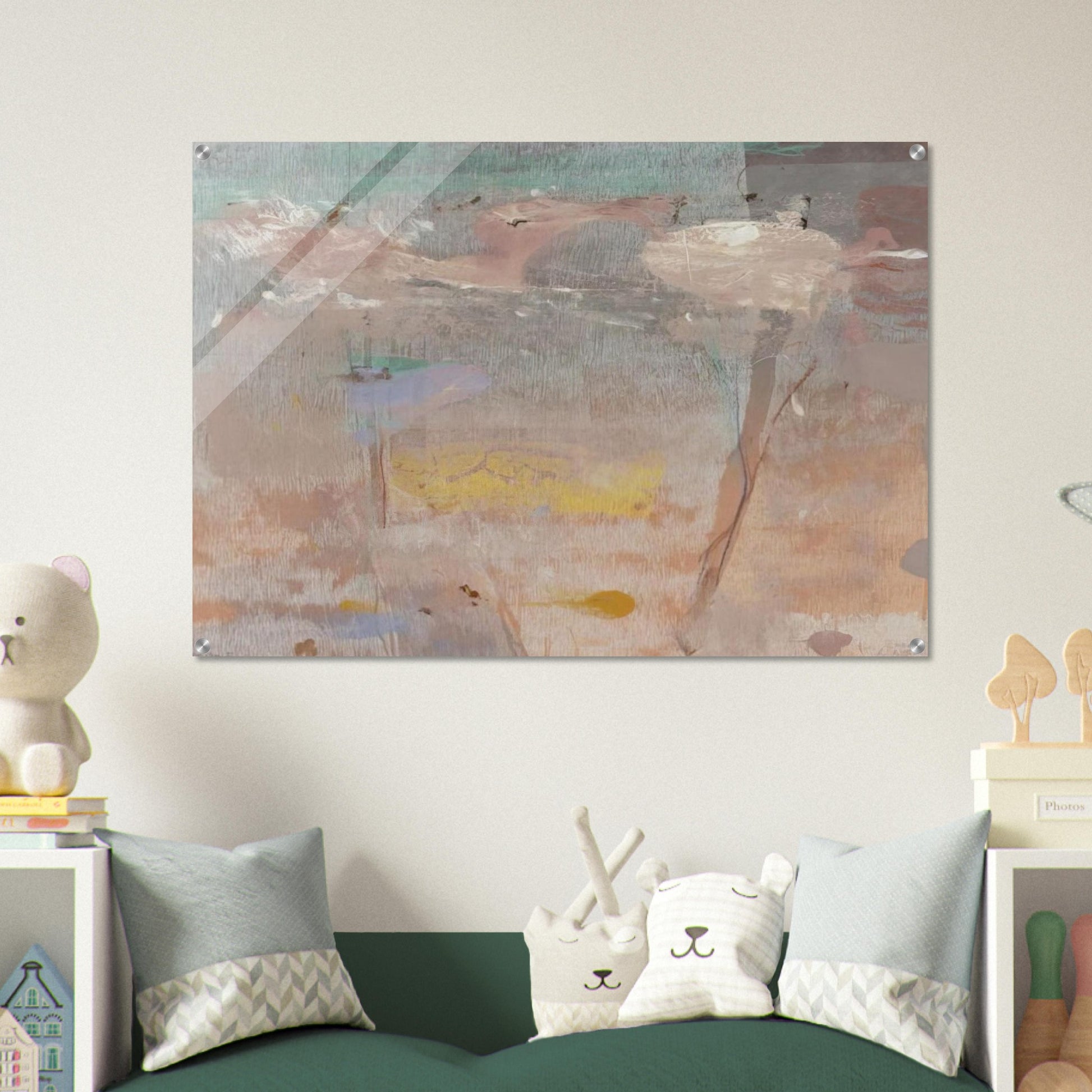Monotype I - 1981 - Helen Frankenthaler Acrylic Print - 70x100 cm / 28x40″ inches